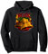 AC/DC Unisex Erwachsene Hoodie Hells Bells X-Mas Rockmusik Band Merch Schwarz S