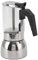 Zisemeil Olla Moka, vidrio, olla Moka, acero inoxidable, resistente al calor, portátil, cafetera italiana clásica para el hogar y la cafetería (200 ml)