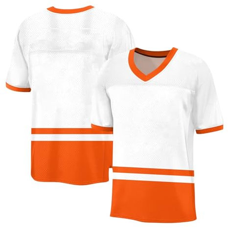 KONG JIMFAN Personalisiertes American Baseball Trikot,Individuell Bedruckt Namen Nummer & Logo,Football Kostüm Für Erwachsene/Kinder Unisex Trikot Athletisch Kleidung Trikot(20)