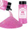 Glitter Olografici Ultrafini, Glitter Di Bellezza, Rosa laser140g, Adatti Per Capelli, Viso, Corpo, Unghie e Trucco Natalizio. Adatti Anche Per Resina Epossidica, Vetro e Lavori Artigianali.