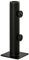 Outsunny Pied de Parasol, Tube de Parasol, Support de Parasol réglable en métal pour mât de Ø 34, 38 et 48 mm, Base de Parasol pour Balcon, terrasse, Jardin, Noir