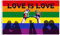 MORAINJAY Drapeau LGBT,Marche des Fiertés Drapeaux,90x150cm Drapeau Arc-en-Ciel,3x5ft,2 Œillets Laiton Antirouille,- Pour Défilés,Décoration Pride Fête,Imperméable,Intérieur,Extérieur