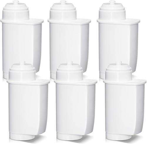 COJINLDFEI Coffee Machines Water Filter Compatible with Siemens® EQ Series Water Filters, EQ3/EQ6/EQ9, EQ500, S700, Brita® Intenza 575491, Bosch® TCZ7003, TCZ7033, NSF Certified, 6 Pack