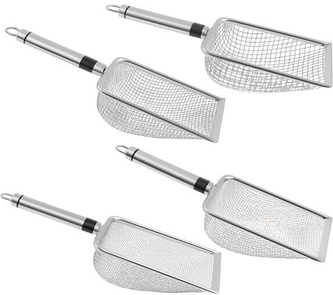 Moreeulsi Setaccio per compost, set di setacci in acciaio, efficiente, design ampio per sabbia, terra, roccia, preparazione del prato e giardino