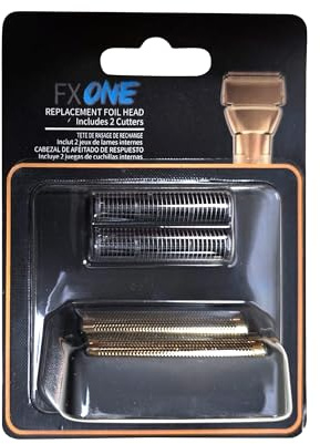 BY MIA FX ONE Ersatz-Folienkopf für BaByliss Pro FX 01/02 Rasierer | inkl. 2 Cutters