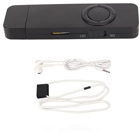 ZASCHMOY MP3 Player with 8GB RAM and 64GB Expandable USB Flash drive; Supports OTG; HiFi Lossless Audio quality; Portable Music Player. (Black)