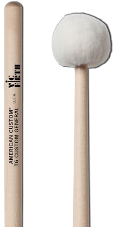 Vic Firth American Custom T6 Baguettes pour Timbale, Ordinaire Personnalisée