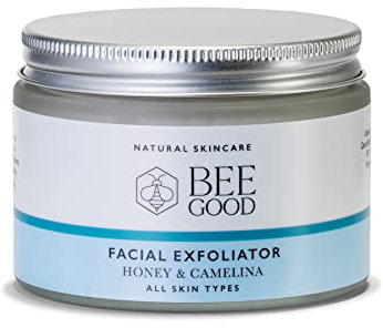 Bee Good Gesichts- Peeling (50ml) - mit britischer Honig und Leindotter Öl