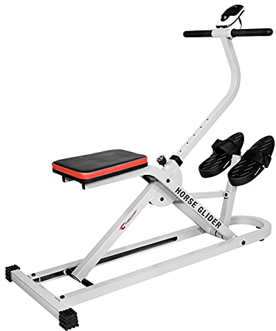 Christopeit Sport Horse Glider zum Heben & Senken - Ganzkörper-Heimtrainer zur Stärkung von Arme, Beine, Rücken und Po
