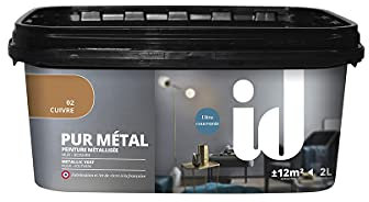 Peinture décorative PUR METAL 2L CUIVRE - ID Paris