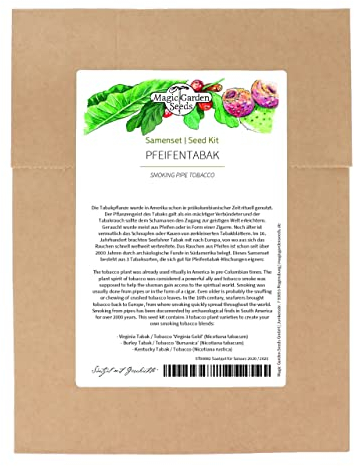 Tabacco da pipa - Set di semi con 3 varietà classiche di nicotiana