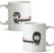 MUGFFINS (Pack 2 tazas) Tazas San Valentín - Comiendo espaguettis - Regalos Originales y Divertidos de Aniversario para Novios, Enamorados, Pareja...
