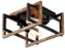 LULING 2-Light Lámpara de techo con enchufe ajustable, 29CM Lámpara de techo empotrada, acabado de bronce para el pasillo, dormitorio, comedor. (Sin bombilla)