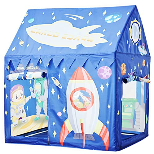 Benebomo Raketen Zelt,Spielzelt, Zelte für Kinder, Kinderzelt, spielzelt Jungen,Babyzelt, Babyspielzeug oder Geschenk für Mädchen, Jungen Innen und Außen (Rakete)