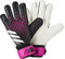 adidas Unisex Goalkeeper Gloves (W/O Fingersave) Predator Training Goalkeeper Gloves, Black/White/Team Shock Pink, HN5587, 11