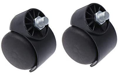 Garneck 2 Stück 2 Walker Zauberer Räder Für Möbel 360-grad-räder Rollstuhl Vorderrad Radwechsel Rad Für Kinderwagen Lenkrollen Rad Mit Schraube Rechner Rotieren Bürostuhl