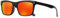 JM Polarized Sunglasses for Men Women Lightweight Frame Retro Sun Glasses UV400 Protection for Driving Fishing Cycling Orange