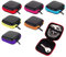 6-Pack Earphone Pouch - Portable Earbuds Case - Headphones Organizer - Mini Storage Box - 6 Colors