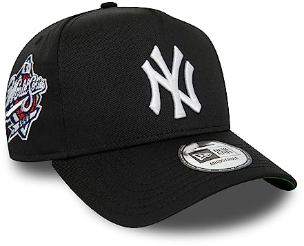 New Era New York Yankees MLB World Series 1999 Sidepatch Black E-Frame Snapback Cap - One-Size