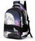 WCEECE Schulrucksack Jungen Teenager Mädchen Schultaschen Kinder Galaxie Wolf Rucksäcke Wasserdicht Leichtgewicht Schulranzen Groß Für Schule Geschenke