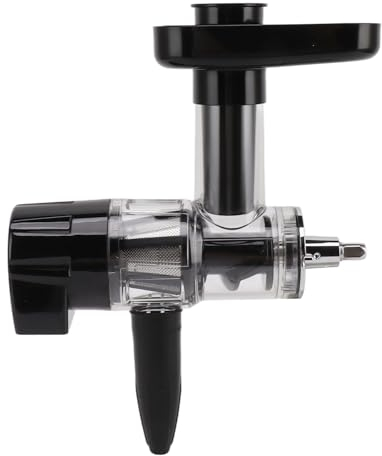 Stainless Steel Masticating Juicer Attachment, Vertical Slow Masticating Juicer, Efficient Slow Juicer Attachment, Durable Cold Press Juicer, Juicer Accessory for Carrots, Apples
