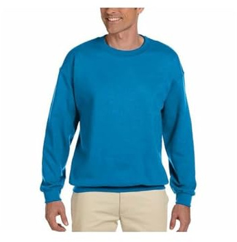 Gildan Fleece Crewneck Sweatshirt, Style G18000, Multipack, Sapphire 1-pack, Medium