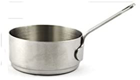 DLAZUM Salsiera Cibo Snack Salsa Tazza Pentola Gusto Piatto con Manico Aceto Addensato caffè Latte Contenitori per Piatti Stoviglie Salsiera con mestolo (Colore : Large)