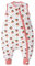 Unnivoll Baby Schlafsack mit Füßen 2,5 Tog Winterschlafsack Baby Baumwolle Schlafsack mit Beinen Babyschlafsack Warm und Weich 80 cm für Jungen Mädchen Erdbeere