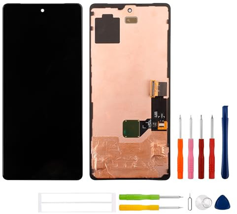 swark Écran LCD de rechange pour Google Pixel 7 GVU6C, GQML3, GO3Z5 avec kit d'outils de réparation mis à jour - Capteur d'empreintes digitales inclus