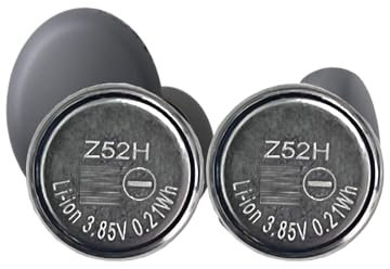 MUKUZI Pack of 2 Z52H Batteries Compatible with So-ny LinkBuds S WFLS900N/B Bluetooth Headphones (Replacement for Z52H)