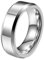 Tolldek Ring Hochzeitstag 6MM, Poliert Ring Bandring, Hochzeitsring Partnerringe Wolfram Silber für Mann, Gr.70 (22.3)