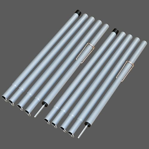 mastil para toldo Vela Telescópico de Aluminio 2 X 2M Ajustable Postes toldos Plegables Varillas Tienda para campaña Vela Refugio Playa Techo Vivac (Hierro, 210cm)