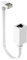 Cable de extensión Ethernet CAT7 de 10 Gbps, extensor de cable de 90 grados, adaptador de cable de red RJ45 en ángulo recto para PC