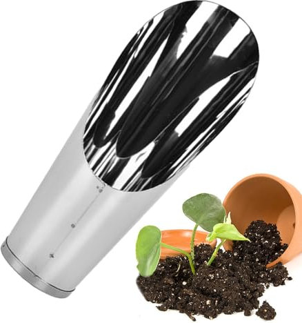 Weqizuerqi Soil Scoop,Gardening Soil Scoop | Multi-Functional Succulent Spade Shovel for Repotting Composting Growing Seedling Weeding Potting
