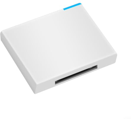 Ricevitore a 30 pin per iOS Wireless per Hi-Fi Audio Adattatore Musica Streaming per iPhone per iPad Cavo Bianco Bianco