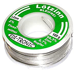 Bleifreies Elektronik Lötzinn Lötdraht 1mm 100g