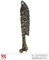 WIDMANN Knochenmesser, 33 cm, Spielzeug-Waffen und Rüstung für Kostüme