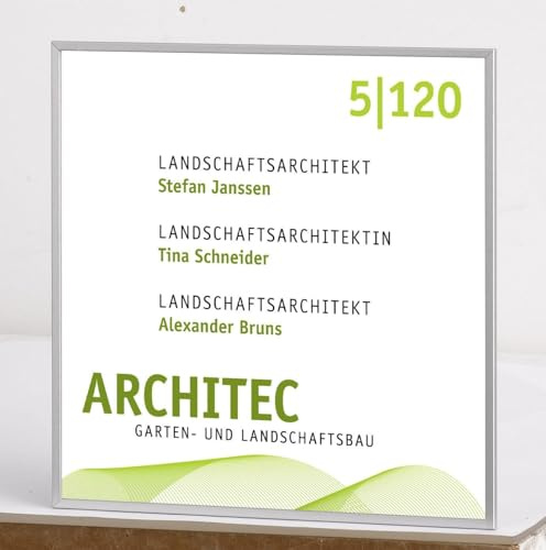 SignSystems® NA5006 Türschild New Age 15x15cm