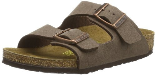 Birkenstock Arizona, Zoccoli Unisex-Bambini, Marrone, 27 EU