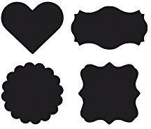 Rayher Sticker-Set Tafelfolien - aufkleben, mit Kreide beschriften, fertig!!
