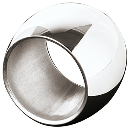 Sambonet Rosenthal Serviettenring - Sphera - Edelstahl poliert - Ø5cm