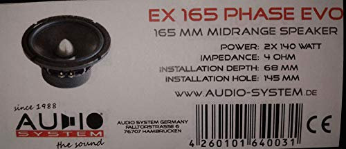 Audio System EX 165 Phase EVO