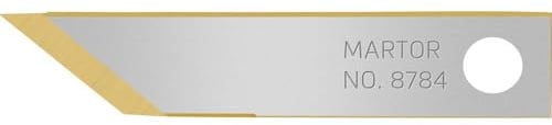 MARTOR 10x Grafikklinge 5,7 mm, TiN-beschichtet, GRAFIX PICCOLO