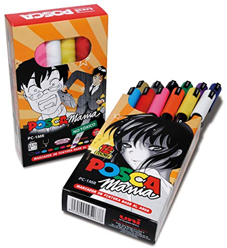Uni Posca spro0607-12 Marker Pack