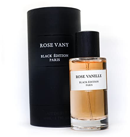 Parfum Homme Black ÉditionRose Vanille Made in France