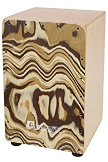 DIMAVERY CJ-600 Cajon, cloudy | Cajon mit Birken-Schlagfläche