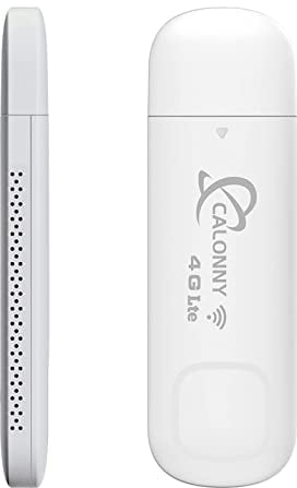 Calonny Chiavetta Internet 4G LTE USB WiFi con SIM Link Key cat4 150mbps Wreless Modem,Alternativa per ADSL,non navigare modifica APN Applica A negozio/casa/camper (italiano)