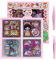Kawaii Sticker Cartoon Mädchen Aufkleber: HOMURY 100 Blatt Niedliches Cartoon-Mädchen-Aufkleber-Set PET Transparente Dekorative Aufkleber für Junk-Journal, DIY-Kunsthandwerk, Fotoalbum