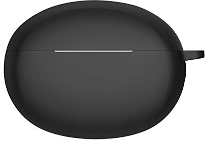 BAIDIYU Custodie Auricolari per OPPO Enco X2, TPU Morbido, Protezione All Inclusive, Antiurto, a Prova di Caduta Cover per OPPO Enco X2.(Nero)