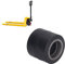 Candeon Roue Transpalette, 80x70mm Transpalette Manuel Roue Chariot Rouleau en Caoutchouc pour Transpalette, Galets De Transpalette roulettes pour Chariot De Transport, Remplacement De Pneu De Camion